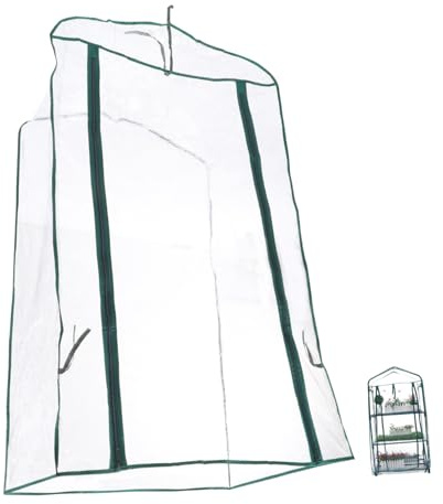 PartyKindom Cubierta De Repuesto para Jardín De Cubierta para Invernadero De Jardín para Miniinvernadero para Protección De Plantas Exterior