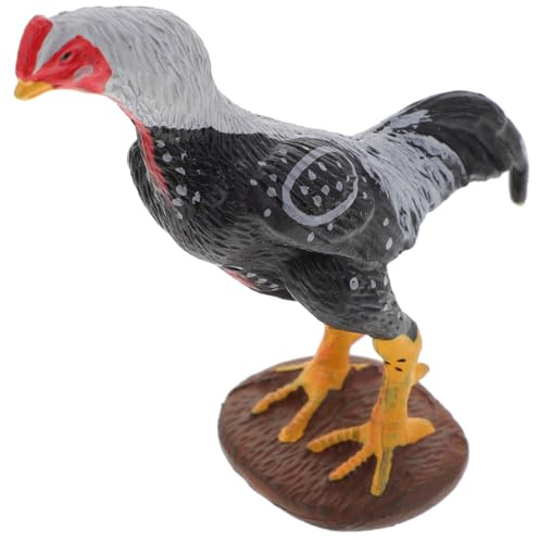 Abaodam Jouet Éducatif en Plastique De Combat Réaliste pour Garçon Et Filles, Modèle Animal en Peluche, Taille Unique, Décor De Ferme, Jeu D’Apprentissage Amusant Et Accessoire Pédagogique