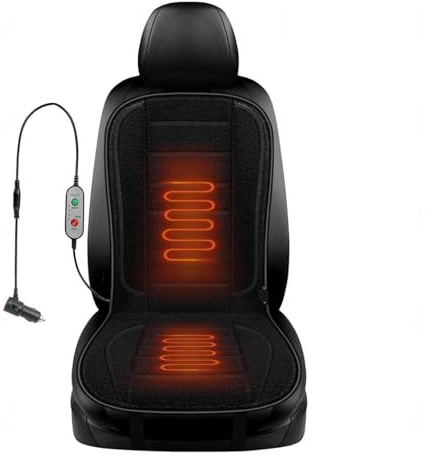 Wizvox Sitzschoner Auto Vordersitze, Winter 𝐒𝐢𝐭𝒛𝒉𝐞𝐢𝒛𝐮𝒏𝒈 𝐀𝐮𝐭𝐨 Bequemer Auto Equipment für LKW 1 Stück,C-Sherpa