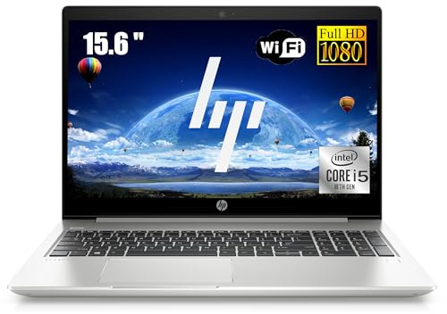 HP ProBook 450 G6 Business Laptop, 15.6 Zoll FHD (1920x1080), Intel Core i5-8265U, 8GB RAM, 256GB SSD, Japanische QWERTY Tastatur, Windows 11 Pro (Generalüberholt)
