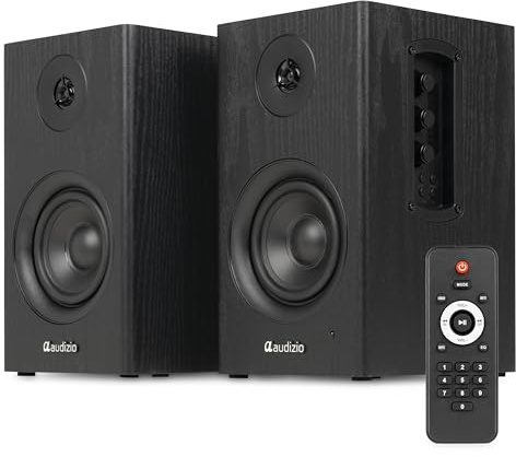 Audizio BS15 - Altavoz Activo Bluetooth USB Potencia de 60W Color Negro