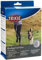 TRIXIE Joggingleine für Hunde mit Bauchgurt M-L, 1,20–1,50 m 25 mm in grafit/schwarz - perfekte Hundeleine für Sport und Bewegung - für mittelgroße bis große Hunde - 12767