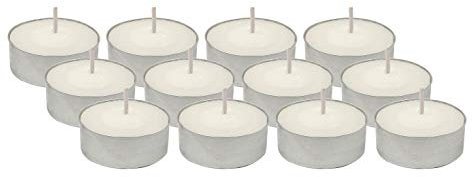 COOKUT - 12 Candele speciali raschietti e fondute con candela (cera)