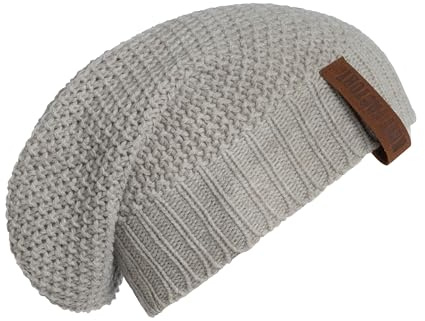 KNIT FACTORY - Coco Mütze - Strickmütze für Damen und Herren - Slouch Beanie - Wintermütze mit Wolle - Hochwertige Qualität
