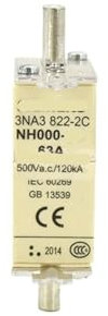 SMAMZ Sicherung 3NA3822-2C 500V/63A 3NA3824 500V/80A (Color : 3NA3822-2C)