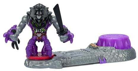 Akedo Leyendas Ninja Bosses, Weaver, Figura de Luchador de 7,6 cm con Ataque 360°, Armadura de Doble Golpe Que se Quita Sola, 4 Boss Ninjas para coleccionar y Hacer Que se enfrente