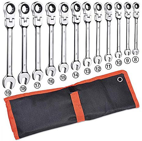 Juego De Llaves Combinadas Herramientas de reparación de herramientas 14pcs llaves Conjunto multiherramienta llave de carraca Llaves de mano Conjunto de juego de llaves Llave universal de herramienta