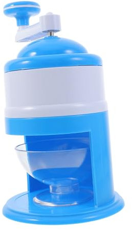 Amosfun Manuelle Slush-maschine für Zuhause Praktische Eismaschine für Den Familiengebrauch Sichere Materialien Tragbares Handkurbel-design