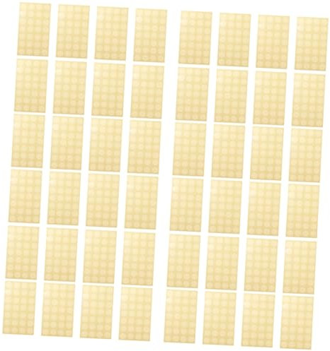 TEHAUX 48blätter Selbstklebende Lochverstärker Für Lose-papier Transparente Reparaturetiketten Verstärkung Von Lochungen Mit Für Schule Büro Und Zuhause