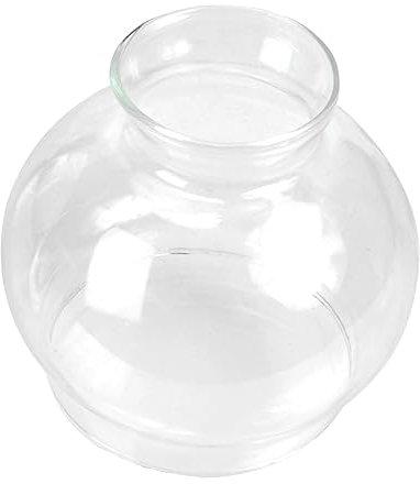Levemolo Windproof Glass Lampshade for Kerosene Lamp Oil Lamp Chimney Cover Suitable for Outdoor Garden Use
