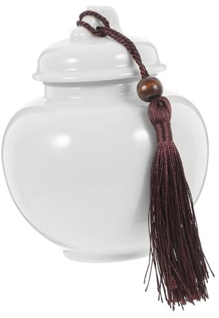 MOLUCKFU Ceramic Honey Storage Jar Lid Airtight Container for Honey and Tea Moisture Design for Kitchen Organization and Freshness Preservation
