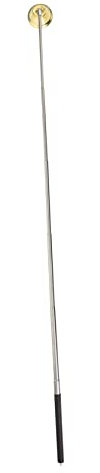 Cabilock Bell Candle Snuffer and Wick Snuffer 6-level Telescopic Fire Extinguisher Bar Gold Metal for Candle Safety and Home Use