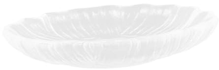 ULTECHNOVO Sottobicchiere Vetro Trasparente per Tazze da Tè Multifunzionale per Dessert e Design Ristoranti