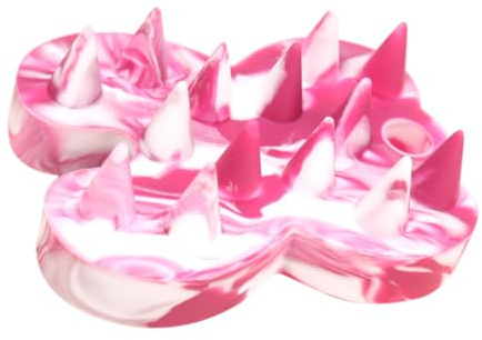 Warmhm Silikon Kopfhautmassagebürste für Dusche und Bad mit Leichtem Kreativem Design zur Sanften Reinigung und Massage für Männer und Frauen