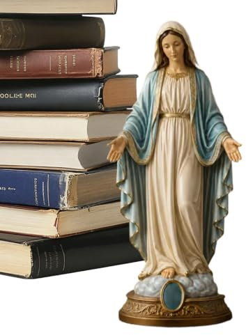 Jesus staty - 8 hartsskulptur, katolsk religiös statyett