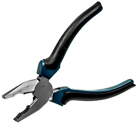 HIGO Kombinationszange 160 mm, Kombizange aus Werkzeugstahl für den Heimwerker