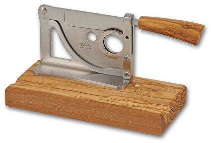 COLTELLERIA SALADINI Cortasetos de mesa Olivo cuchillo artesanal de hoja forjada