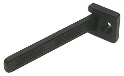 Metall Griff Klappgriff Fenstergriff Türgriff Fliegengitterfenster Tür Ersatzteil Zubehör für Insektenschutz Fenster oder Fliegenfenster Türen (Klappgriff, Schwarz)