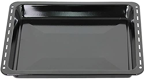 SPARES2GO Bräter, Backblech, Kuchenblech, kompatibel mit Rangemaster Backofen Herd (455 mm x 370 mm)
