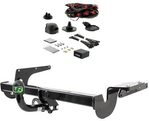 Umbra Rimorchi - Barra de remolque fija y cableado específico de 13 pines 31105/F+RN136DHU compatible con Renault Grand Scenic 2016-2020