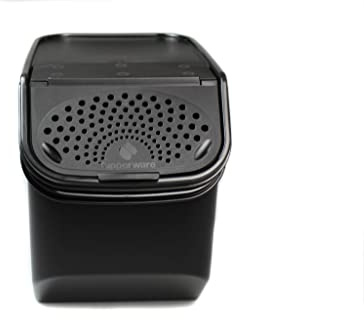 TUPPERWARE Kartoffel-Lager 8,3 L schwarz Kartoffellager Kartoffelmeister