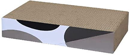 Rascador para Gatos Almohadilla De Rascado Corrugado para Cama De Salón De Cartón Reversible Duradera para Que Los Gatos Descansen, Muelan Las Garras Y Jueguen Rascador Gatos de Cartón