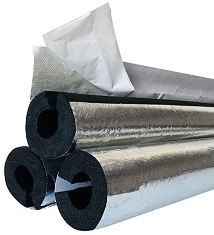 Isolamento del Tubo Tubi in Schiuma per Tubi Caldi O Freddi, Tubo di Isolamento Termico per Condizionatori d'Aria Autosigillanti, 22/27/34/43/48/60mm Guaina Isolante in Schiuma