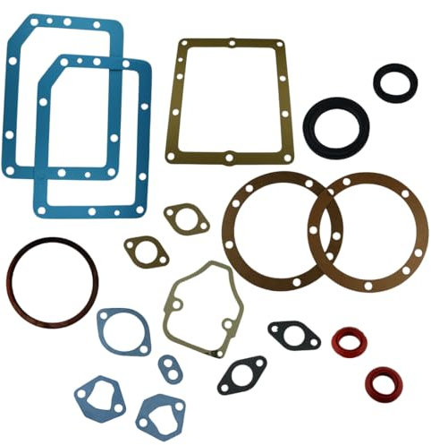 Serie Guarnizione Completa e Paraoli Compatibile Motore Lombardini 6ld 360 per Motozappa - Motocoltivatore