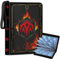 Deuyibu Album pour cartes à collectionner Lorcana TCG - 900 pochettes - 50 pages - Album à collectionner avec éléments en encre magique - En cuir synthétique - Pour cartes à collectionner