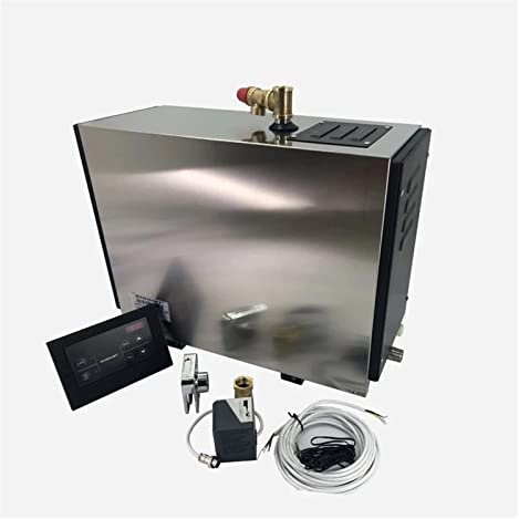 Vaporizador de Sauna, 1 2kw Equipo de sala de sauna Sala de vapor seca y húmeda Generador de vapor Generador de vapor húmedo Equipo de vapor comercial(DON-120)