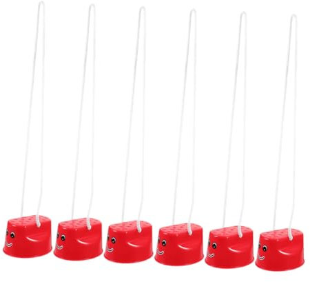 GALPADA 6stücke Junge Mädchen Stelzen Schuhe Balancing Stepper Spielzeug Outdoor Kindergarten Stelzenspielzeug Kraftentwicklung Stelzen Für Kleinkinder Eltern Junge Mädchen Stelzenspielzeu