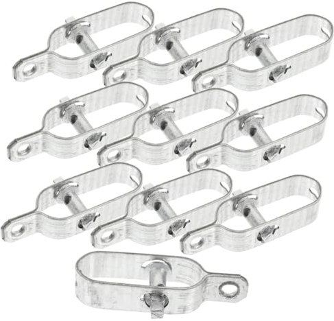 Hemobllo 10pezzi Tenditore Per in Filo Metallico Utensile Per Tenditore Per Funi Resistente Alla Ruggine Adatto Per Antenne Stendibiancheria e Catene