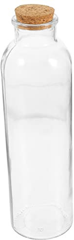 BESTonZON Bouteille pour Terrarium Conteneur DIY pour Plantes Vase Transparent Cylindrique pour Décoration Intérieure Extérieure