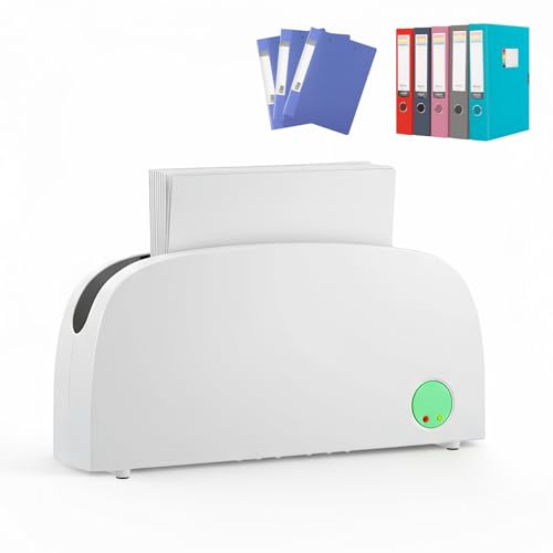 Binding Machine, Electric Hot Melt A4 Binding Machine, 33mm Max Binding Thickness, Book Ridge Binding Kit 1 Min Fast Binding, for Photo Album, Documents, Reports, Office Books