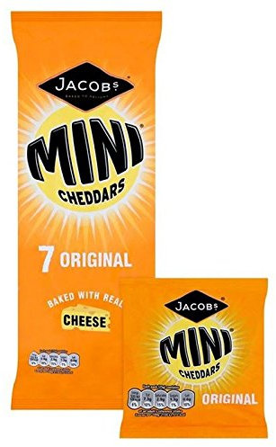 Mini Cheddars Ursprünglichen Geschmack Snacks Multipack 7 X 25 G (Packung mit 4)
