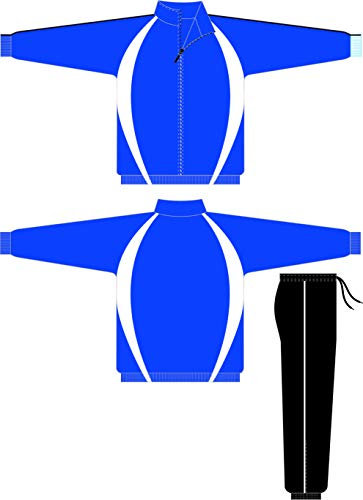 Lisaro Arbeitsanzug/Trainingsanzug blau-schwarz-weiss Model PARIS (128)