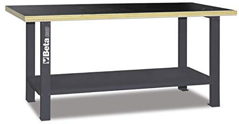 Banchi Con Piano Legno 2Mt Grey B-G