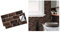 Tile Stickers,Floor Wall Tile Self-Adhesive/Splashback Transfers Sticker，for Kitchen Bathroom， 12 Pieces 15 * 30CM -Mocha Brown