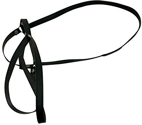 Sweety Toys 12305 Zaumzeug schwarz Halfter passend zu Gartenpferd Stella & Plüschpferden Größe XXL