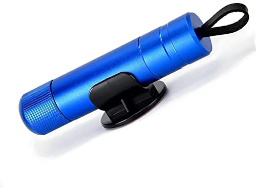 ACEBON Cortador de Cinturón de Seguridad y Martillo Rompecristales de Emergencia, Multifunción Martillos de Emergencia para Coche para Automóviles, Autobuses y Otros Vehículos (Azul)