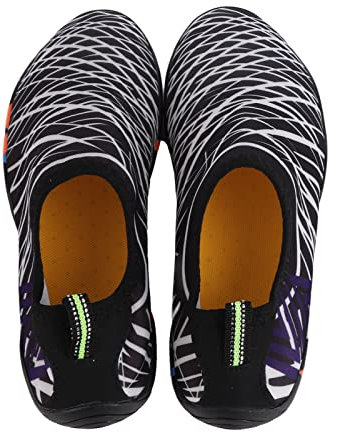 Riuulity Wassersocken, 1 Teil Bequeme Schnell Trocknende Wasserschuhe für Frauen (42 Größe)