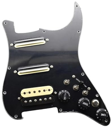 Loaded Pickguard Tonabnehmer Set Loaded Pickguard Saiteninstrument Teile Für SSH E-Gitarre Pickguard Pickup