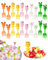 UYRVAPE 20pcs fourchettes à fruits, à gâteau, à bento, mini, motif de dessin d’animaux, pour enfants et adultes, cure-dents, qualité alimentaire, accessoires mignons