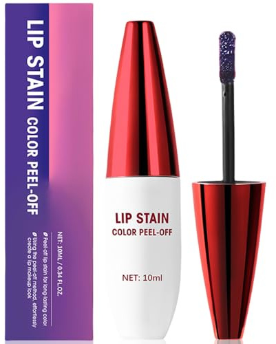 Long-Lasting Matte Lip Stain - Lip Tint Makeup for Women, Peel-Off, Extreme & Amazing Liquid Lipstick for Gorgeous Finish, Light Pink