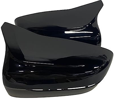 Auto-Rückspiegelgehäuse-Spiegelkappe Für BMW 4 5 7 Serie G30 G31 G38 G22 G11 G12 2017-2020 Rückspiegel Abdeckung Schwarz Rückspiegel abdeckung(Bright black)