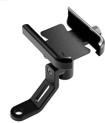 MRNQCB para Suzuki para Burgman AN125 AN200 AN400 AN650 Soporte para Teléfono Móvil De Motocicleta Soporte para Manillar con Espejo De Navegación(1)