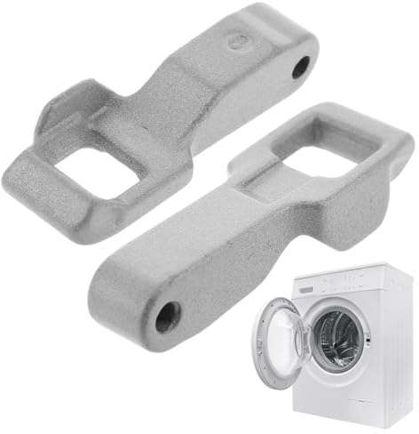 QEXUJOW Ricambi e accessori per lavatrici,2 serrature per oblò della lavatrice, chiavistelli e cerniere per oblò