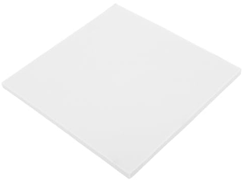 LIFKOME Selbstgemacht Keramikfliese 15x15cm Quadratische Keramikplatte zum Selbermalen Handbemalte Malfläche für Keramikteller und Keramik Graffiti Vielseitige Bastel Leinwand