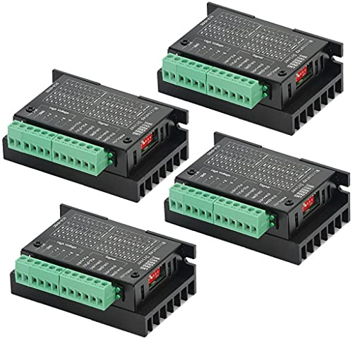 TB6600 Schrittmotortreiber 4A 9V-42V 42/57/86 Typ 2-Phasen 4-Phasen Schrittmotor Treiber Controller für 3D Printer Drucker/CNC(4 Stück) | 42/57/86 Typ 2-Phasen 4-Phasen Schrittmotor Treiber Controller für 3D Printer Drucker/CN