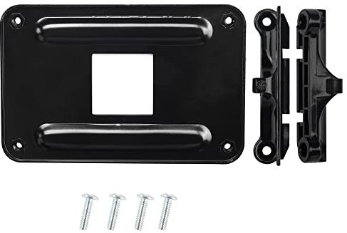 RIIEYOCA Metall AM4 Backplane Durable CPU Kühlkörper Halterung Backplate Back CPU Lüfter Wasserkühlung Montageplatte für AM4 AMD (B350 X370 A320 X470)